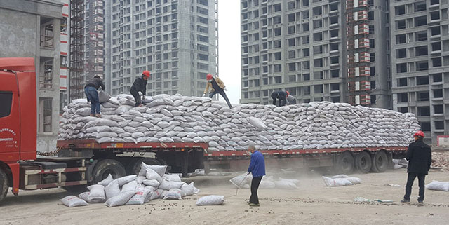 浙江省紹興市上虞江與城設計使用車庫頂板回填陶粒陽光海岸項目